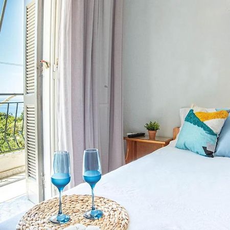 Blue Maraci 2 - Sea View, Kitchen, Beach Access Appartement Himare Buitenkant foto