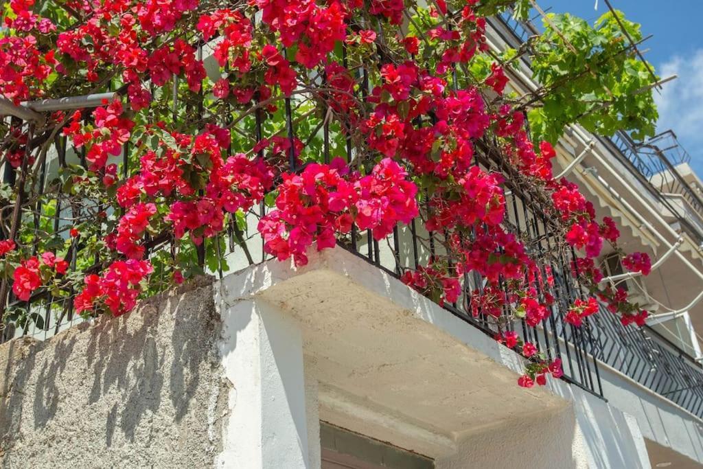 Blue Maraci 2 - Sea View, Kitchen, Beach Access Appartement Himare Buitenkant foto